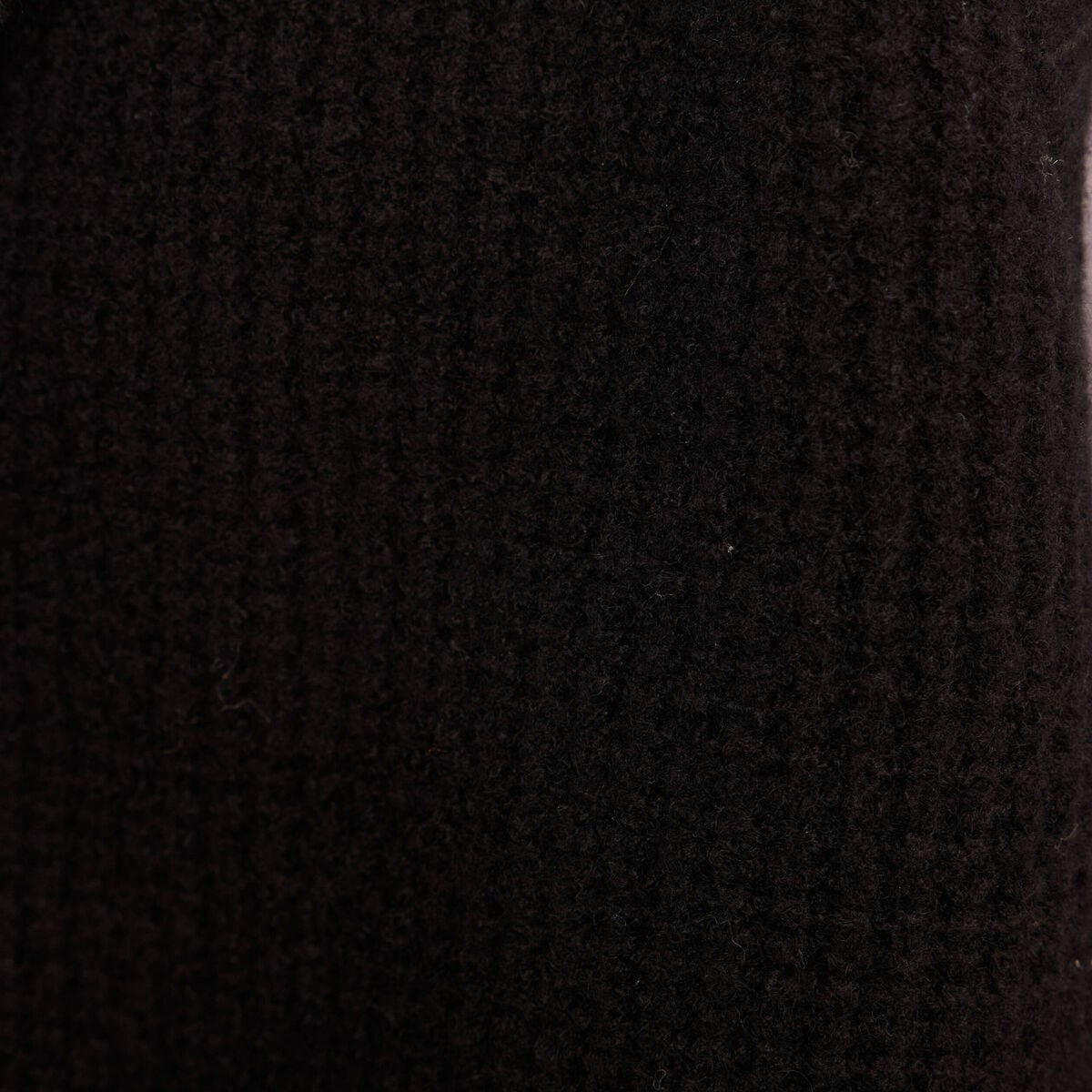 Gilet sans manches &agrave; capuche noir femme