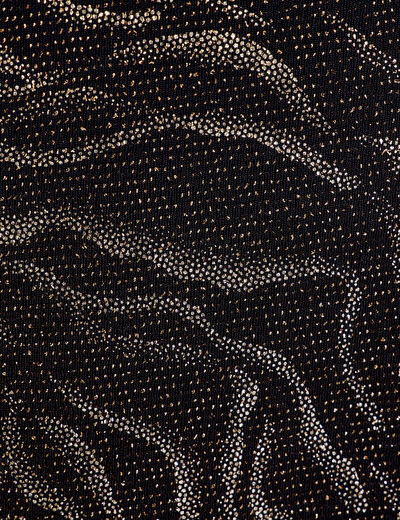 Robe droite manches courtes noir femme