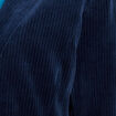 Veste tailleur velours bleu marine femme