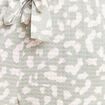 Pantalon coupe large 7/8&egrave;me taille haute taupe femme