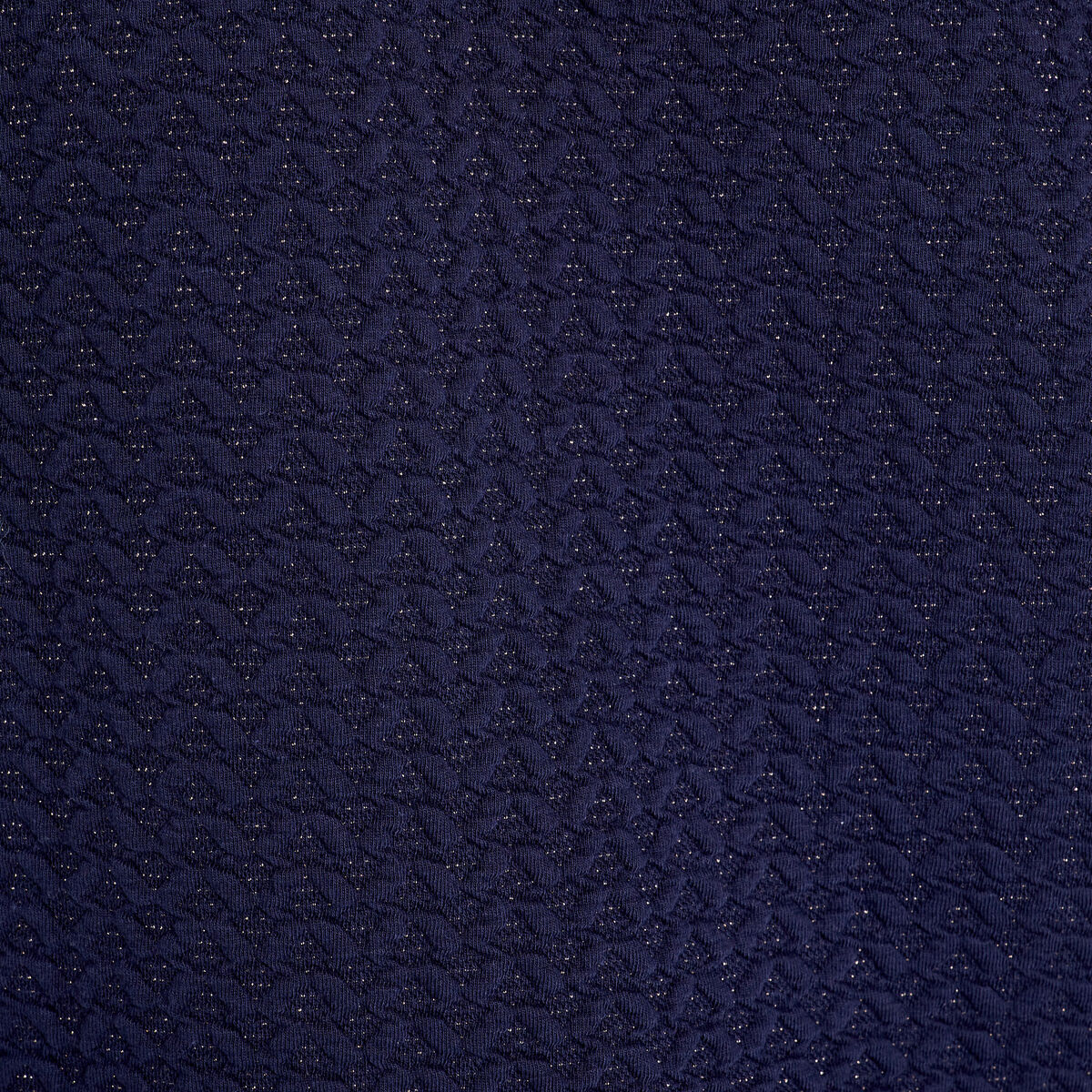 T-shirt manches longues bleu foncé femme