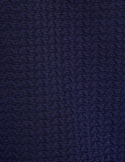 T-shirt manches longues bleu foncé femme