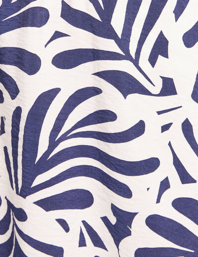Robe &eacute;vas&eacute;e sans manches blanc femme