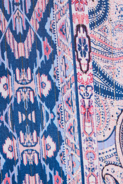 Chemise à manches longues bleu ciel femme