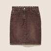 Jupe magique l'unique marron clair femme