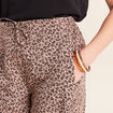 Pantalon marron femme