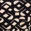 Robe tricot ajust&eacute;e 2-en-1 noir femme