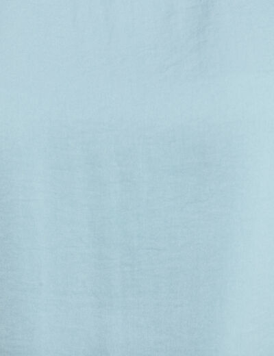 T-shirt manches courtes bleu gris femme