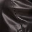 Blouson simili cuir noir femme