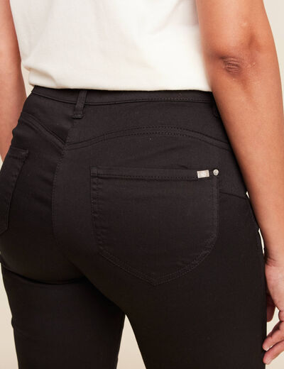 Pantalon magique Le L&eacute;ger coupe ajust&eacute;e noir femme