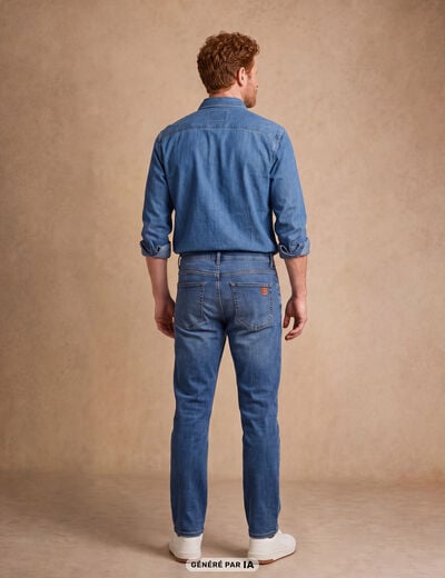Pantalon Magique Monsieur L'Unique L30 denim stone femme