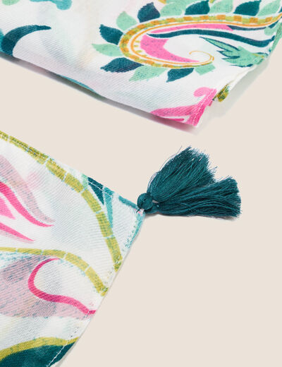 Foulard multicolore femme