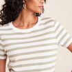T-shirt manches courtes vert femme