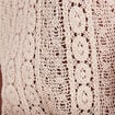 Débardeur macramé ecru femme