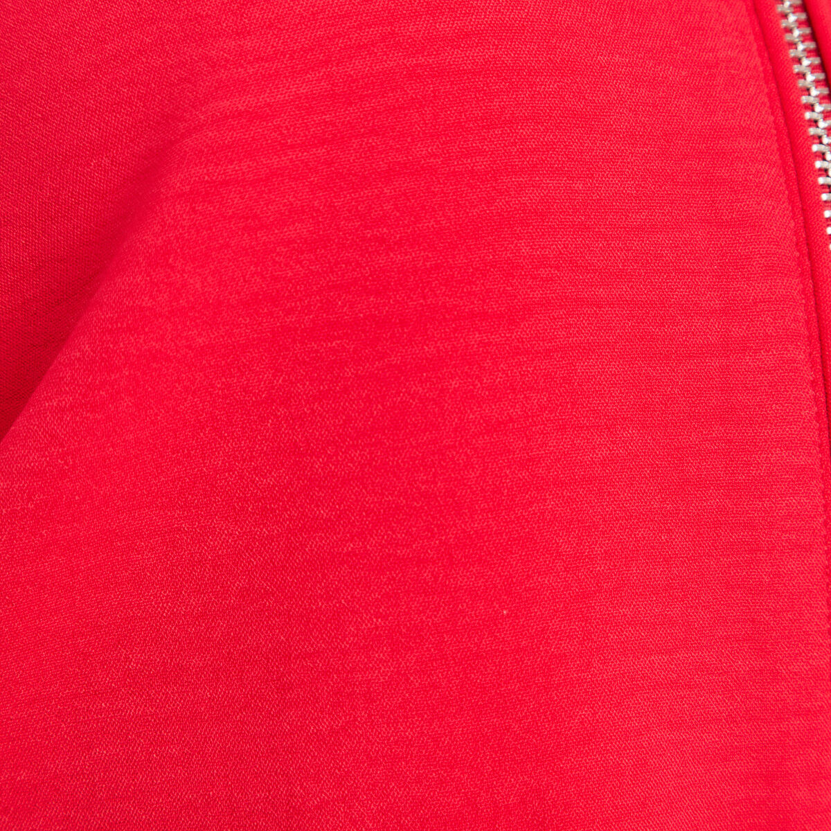 Blouson zipp&eacute; 2 poches rouge femme