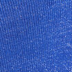Pull manches longues bleu electrique femme