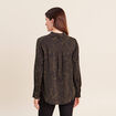 Chemise manches longues vert femme