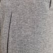 Pantalon loose taille bascul&eacute;e gris femme