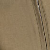 Parka droite ceinturée vert olive femme