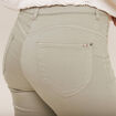 Pantalon léger taille standard long vert clair femme