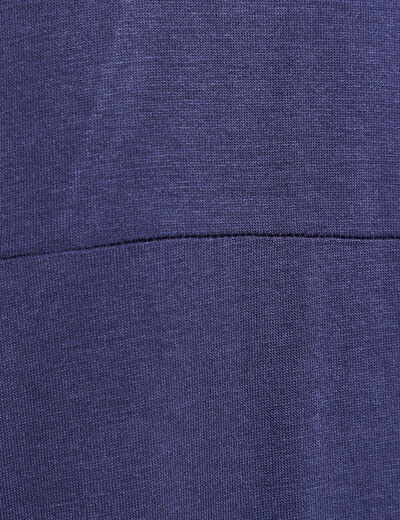 T-shirt manches courtes bleu femme