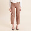 Pantalon magique Le L&eacute;ger coupe barrel taupe femme