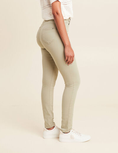 Pantalon magique Le L&eacute;ger coupe ajust&eacute;e vert clair femme