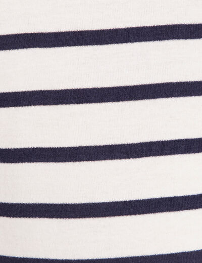 T-shirt manches courtes blanc femme