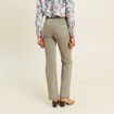 Jean magique L'Unique coupe bootcut vert kaki femme