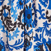 Blouse manches courtes bleu femme