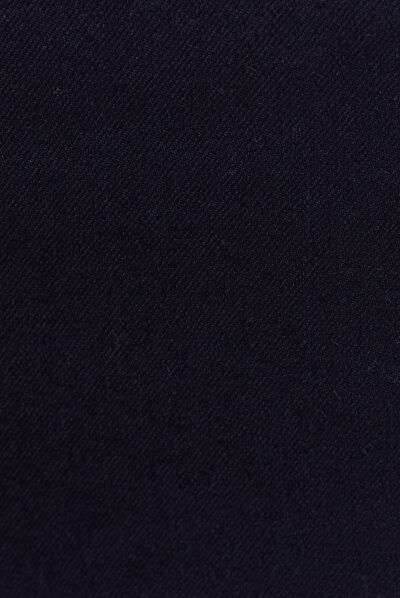 Pantalon léger taille haute long denim brut femme