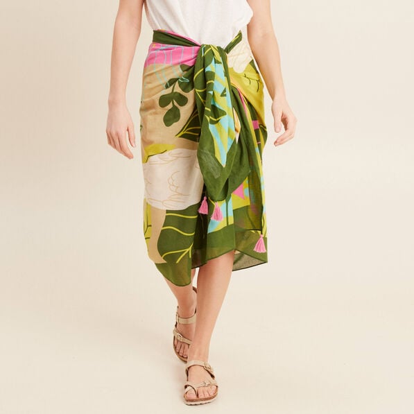 pareo multicolore femme Paréo multicolore femme