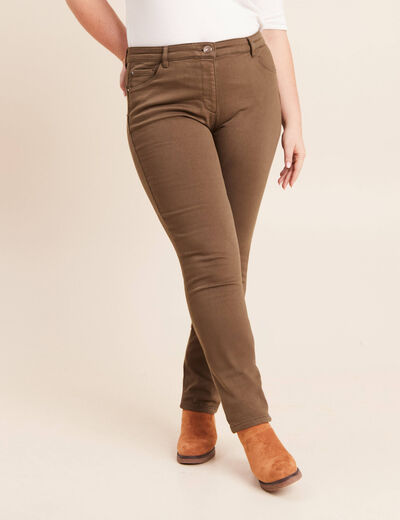 Pantalon magique Le Chaud vert kaki femme