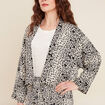 Veste esprit kimono ivoire femme