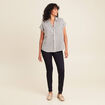 Jean magique L'Unique coupe ajust&eacute;e denim brut femme