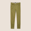 Jean magique L'Unique coupe ajust&eacute;e vert kaki femme