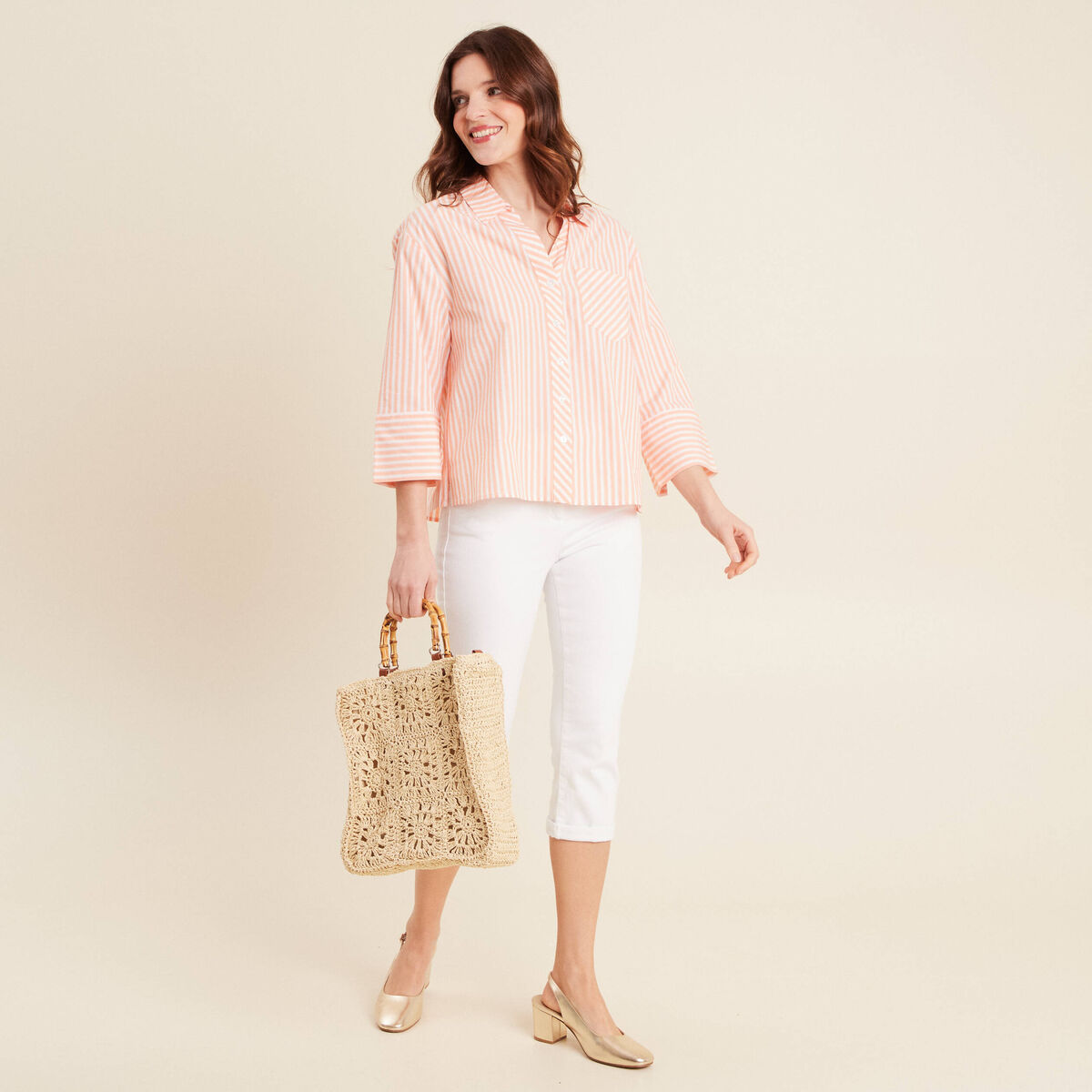 Pantalon magique l'unique blanc femme