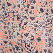 Blouse manches longues orange corail femme