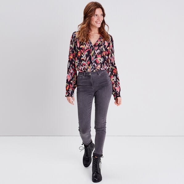 blouse manches longues noir femme Blouse manches longues noir femme