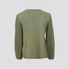 T shirt manches longues vert kaki femme