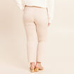 Pantalon magique Le L&eacute;ger coupe droite sable femme
