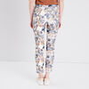 Pantalon ajuste 78eme ecru femme