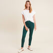 T-shirt manches courtes clous blanc femme