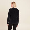 Pull manches longues blanc femme
