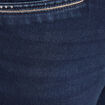 Jean droit taille standard denim brut femme