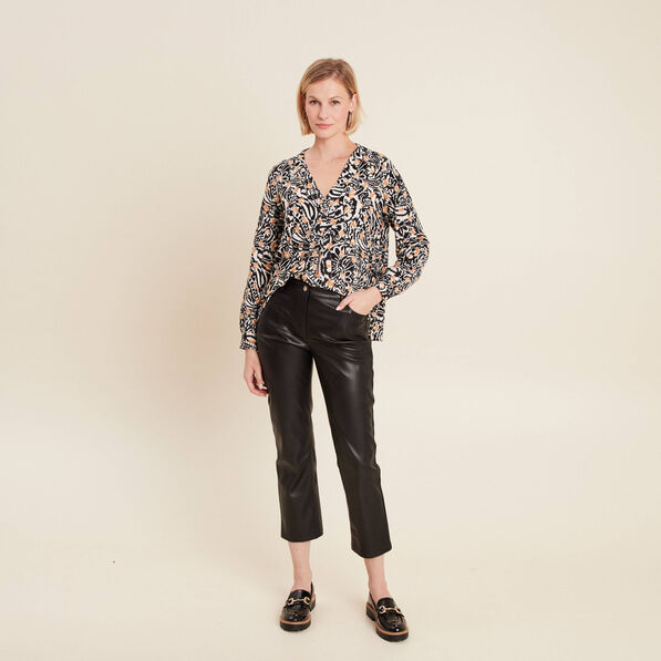 blouse manches longues camel femme Blouse manches longues camel femme