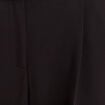 Pantalon droit 7/8&egrave;me taille haute noir femme