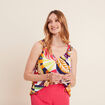 Blouse sans manches multicolore femme multicolore femme