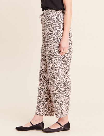 Pantalon blanc femme