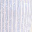 Pantalon large taille haute bleu femme